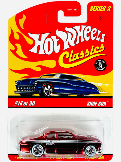 Hot Wheels 2006 Classics Series 3 Shoe Box Red - Damaged Card/Blister