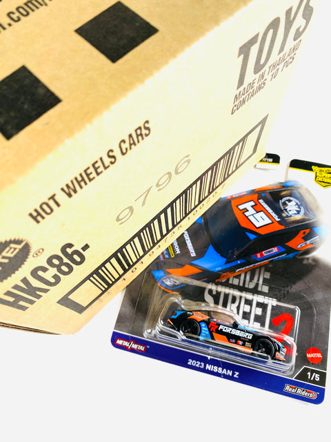 Hot Wheels 2023 Car Culture 2023 Nissan Z Factory Sealed Solid Pack (10 Cars) - Damaged Box