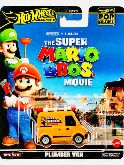 Hot Wheels 2024 Pop Culture Case D The Super Mario Bros. Movie Plumber Van
