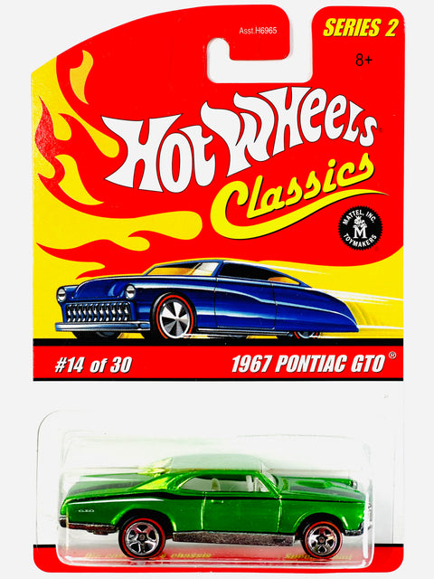 Hot Wheels 2005 Classics Series 2 1967 Pontiac Green