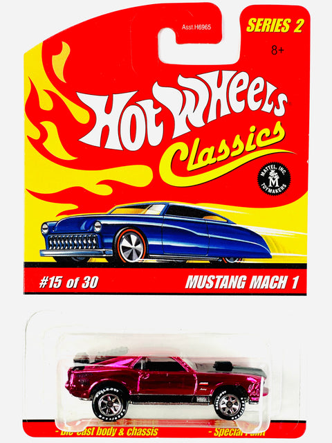 Hot Wheels 2005 Classics Series 2 Mustang Mach 1 Pink