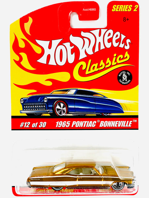 Hot Wheels 2005 Classics Series 2 1965 Pontiac Bonneville Gold