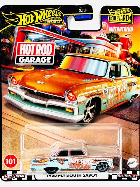 Hot Wheels 2024 Boulevard 1955 Plymouth Savoy #101