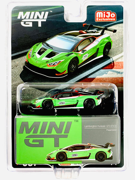 MiNiGT Lamborghini Huracan GT マジョーラ MINI GT 1/64 Lamborghini Huracan GT3 EVO #4 2022 Macau GP