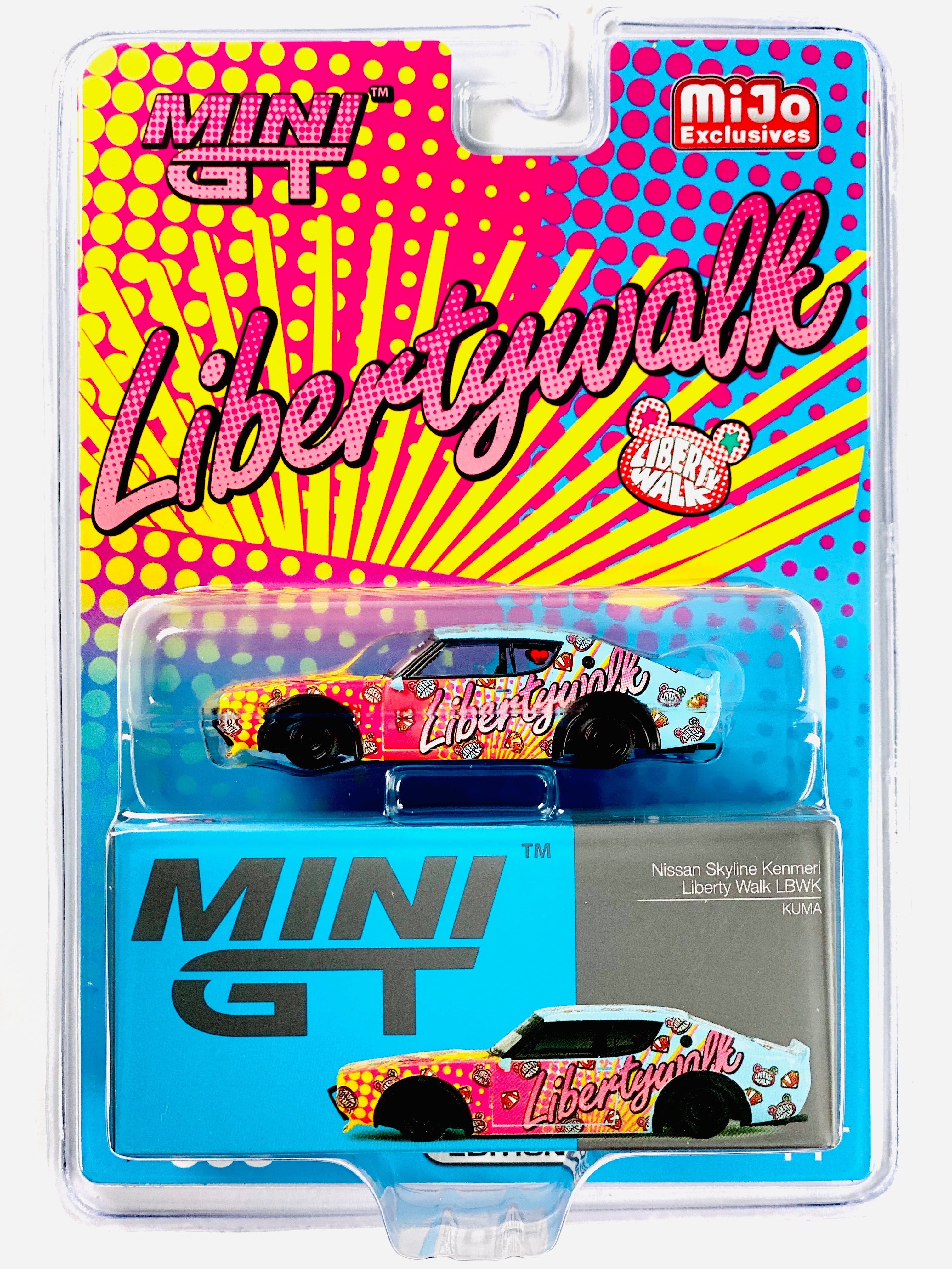 Mini GT Mijo Exclusive Nissan Skyline Kenmeri Liberty Walk