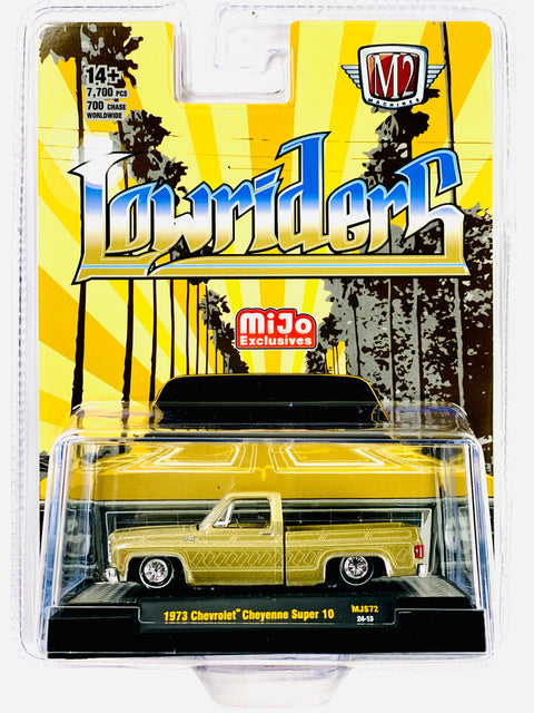 M2 Machines Lowriders 1973 Chevrolet Cheyenne Super 10 Pickup Truck - Damaged Blister