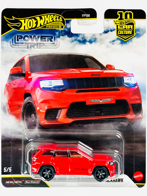 Hot Wheels 2026 Car Culture Power Trip 2019 Jeep Grand Cherokee Trackhawk