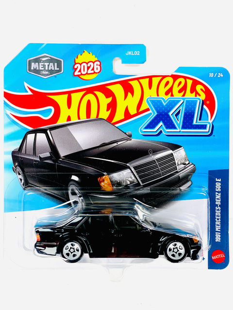 Hot Wheels 2026 XL Series 1:43 Scale Case B 1991 Mercedes 500E