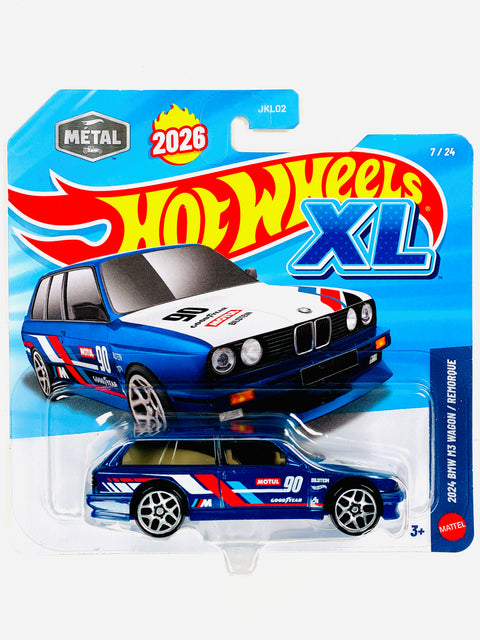 Hot Wheels 2026 XL Series 1:43 Scale Case B 2024 BMW E30 M3 Wagon