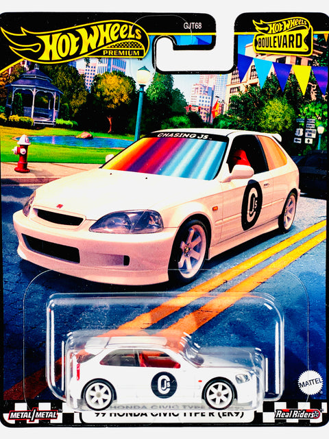 Hot Wheels 2024 Boulevard '99 Honda Civic Type R (EK9)