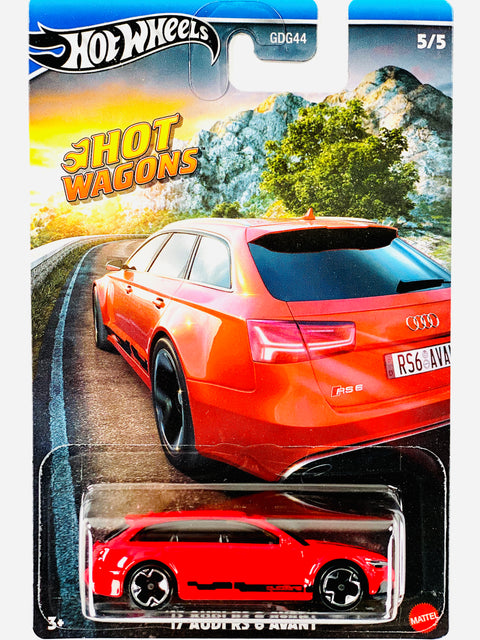 Hot Wheels Hot Wagons '17 Audi RS 6 Avant - Damaged Card