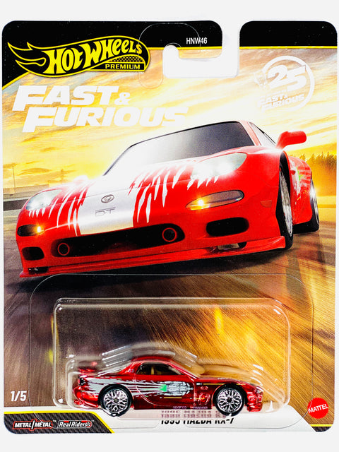 Hot Wheels 2026 Fast & Furious 25th Anniversary Case P ’95 Mazda RX-7