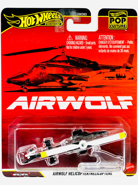 Hot Wheels 2026 Pop Culture Case Q Airwolf Airwolf Helicopter
