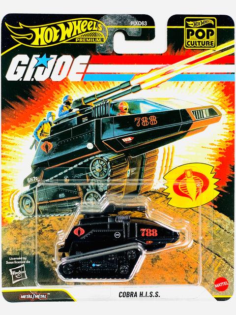 Hot Wheels 2026 Pop Culture Case Q G.I. Joe Cobra H.I.S.S. Tank