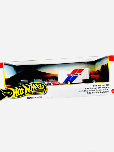 Hot Wheels 2024 Wal-Mart Exclusive Car Culture Premium Bre Box Set Diorama - Damaged Box