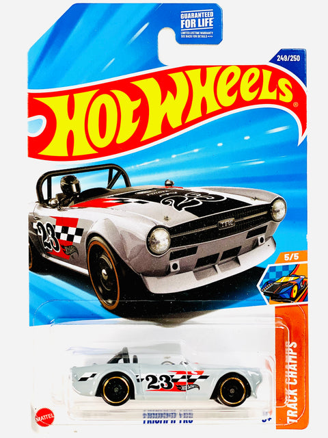 Hot Wheels Track Champs Triumph TR6 - Damaged Card