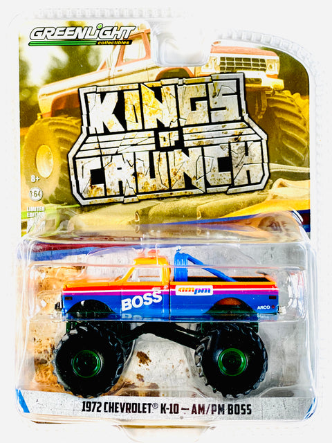 Greenlight King of Crunch 1972 Chevrolet K-10 AM/PM Rocket Truck Chase - Damaged Blister/Card