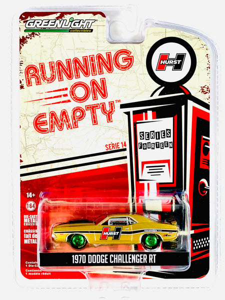 Greenlight Running On Empty Series 14 Hurst 1970 Dodge Challenger