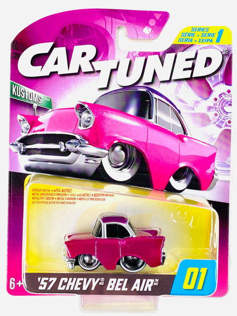 Car Tuned Series 1 1957 Chevy Bel Air #01 - Damaged Card