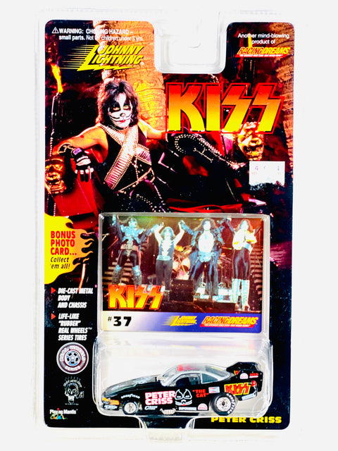 Johnny Lightning Racing Dreams KISS "The Cat" #37 Peter Criss - Damaged Card/Blister