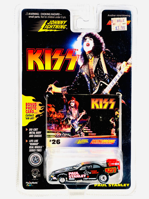 Johnny Lightning Racing Dreams KISS "Star Child" #26 Paul Stanley - Damaged Card/Blister