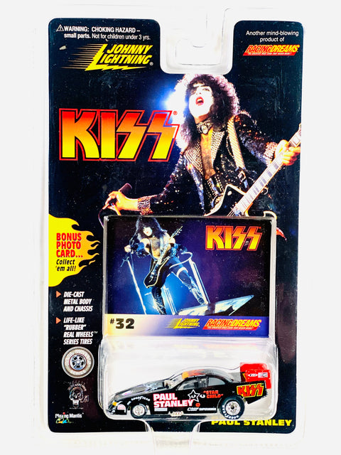 Johnny Lightning Racing Dreams KISS "Star Child" #32 Paul Stanley - Damaged Card/Blister