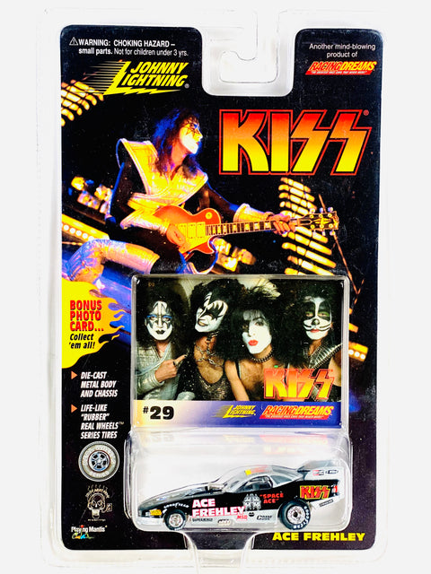 Johnny Lightning Racing Dreams KISS "Space Ace" #29 Ace Frehley - Damaged Card/Blister