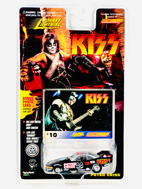 Johnny Lightning Racing Dreams KISS "The Cat" #10 Peter Criss - Damaged Card/Blister