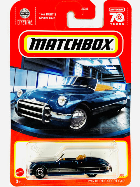 Matchbox 2023 Basic Case P 1949 Kurtis Sports Car - Damaged Card/Blister