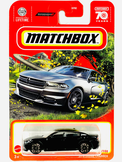 Matchbox 2023 Basic Case P 2018 Dodge Charger - Damaged Card/Blister