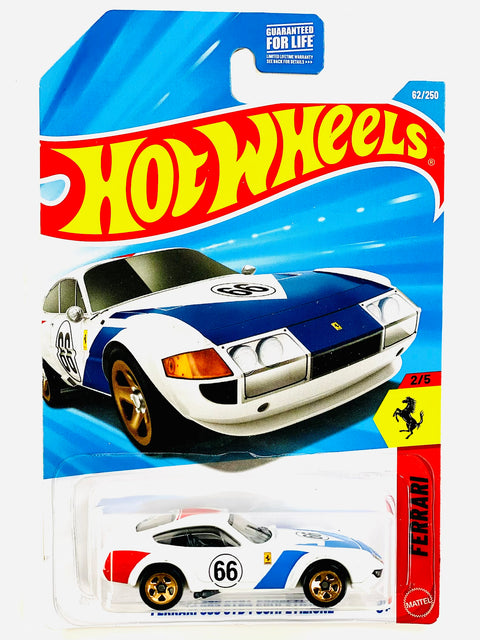 Hot Wheels 2025 Ferrari 365 GTB4 Competizione - Soft Corners