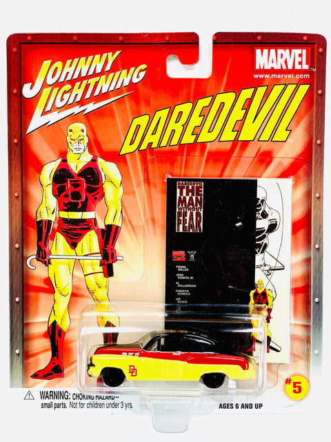 Johnny Lightning Playing Mantis Marvel Comics Daredevil Bumongous - Damaged Card/Blister