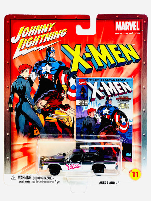 Johnny Lightning Playing Mantis Marvel Comics The Uncanny X-Men Crown Victoria - Damaged Card/Blister