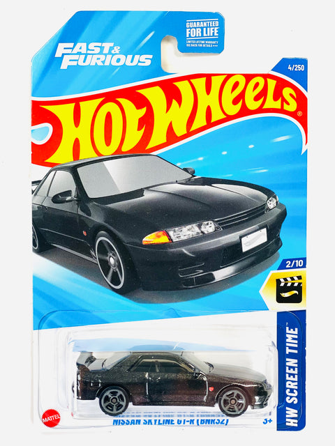 Hot Wheels 2025 HW Screen Time Fast & Furious Nissan Skyline GTR (BNR32) - Damaged Card