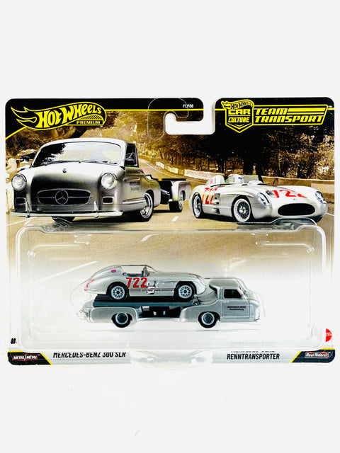 Hot Wheels 2026 Team Transport Case K Mercedes-Benz 300 SLR & Mercedes-Benz Renntransporter #89