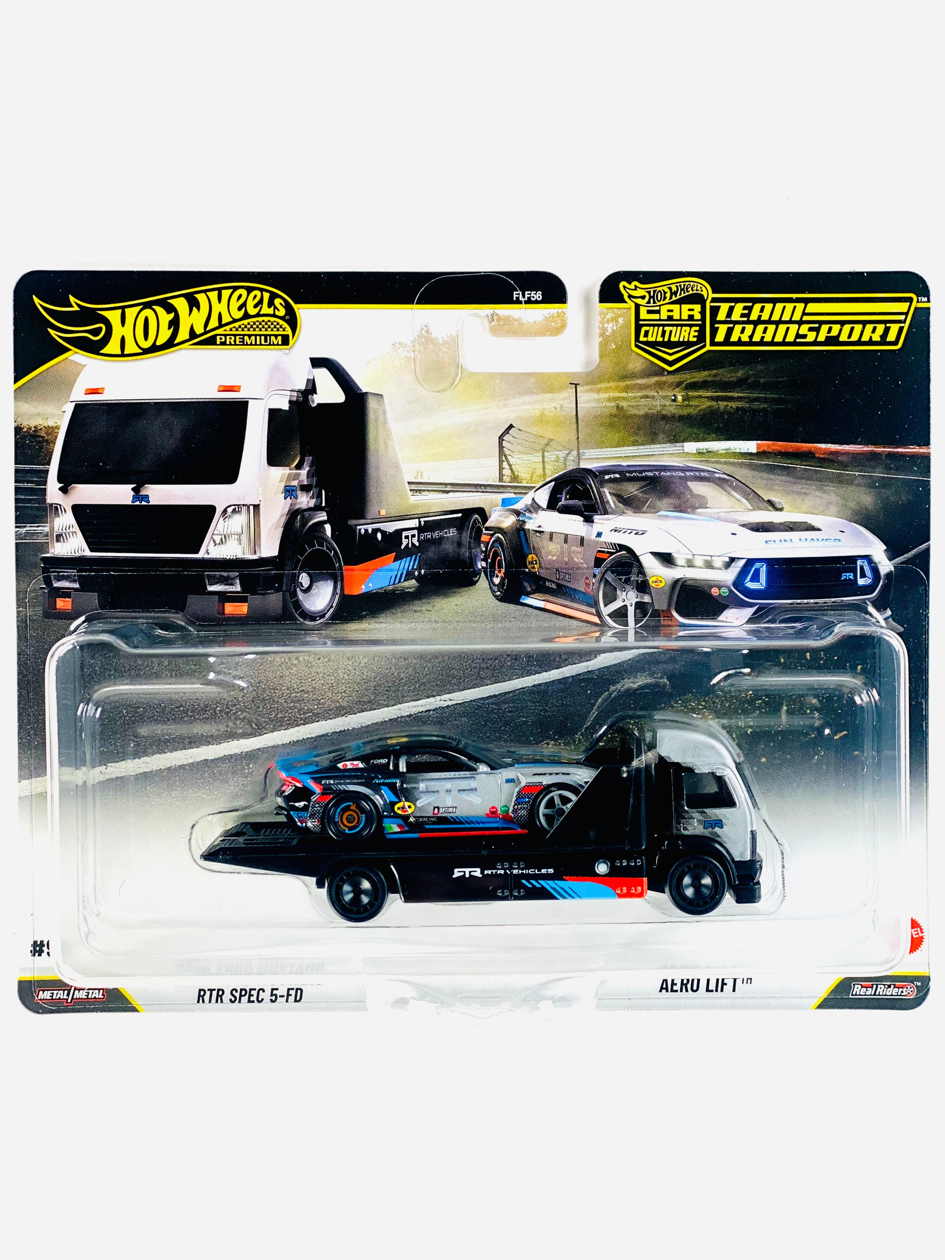 Hot Wheels 2026 Team Transport Case K '24 Ford Mustang RTR Spec 5
