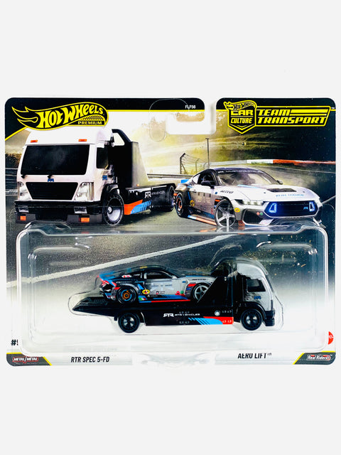 Hot Wheels 2026 Team Transport Case K ’24 Ford Mustang RTR Spec 5-FD Aero Lift #90