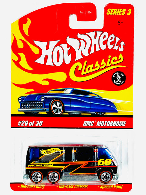 Hot Wheels 2006 Classics Series 3 GMC Motorhome Chrome - Damaged Card/Blister