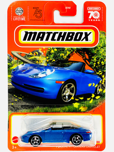 Matchbox 2023 Basic Case U Porsche 911 Carrera Cabriolet