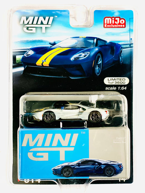 Mini GT Mijo Exclusive Ford GT Sunoco Blue #614 Chase