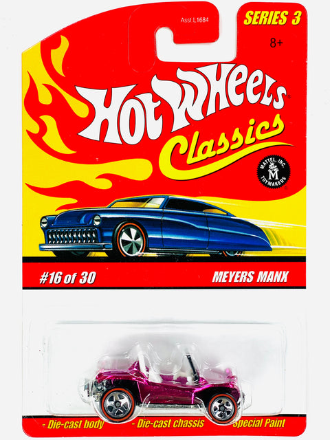 Hot Wheels 2006 Classics Series 3 Meyers Manx Pink