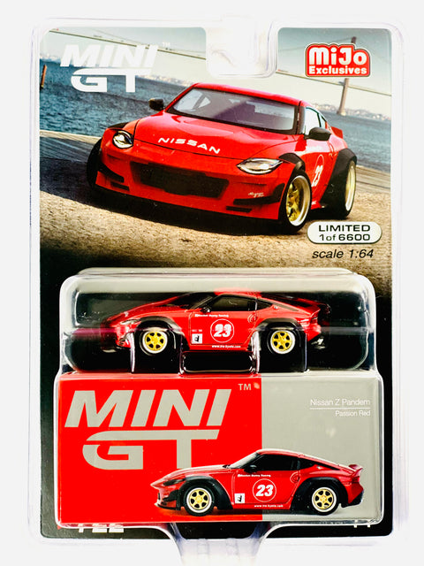 Mini GT Mijo Exclusive Nissan Z Pandem Passion Red #722