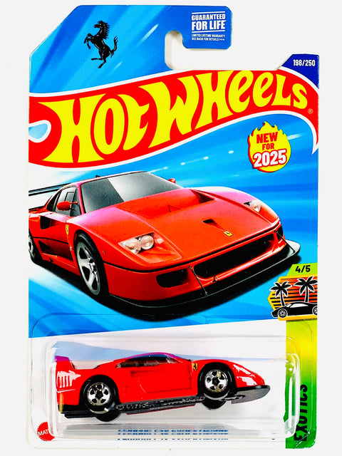 Hot Wheels 2025 Exotics Ferrari F40 Competizione Red - Soft Corners