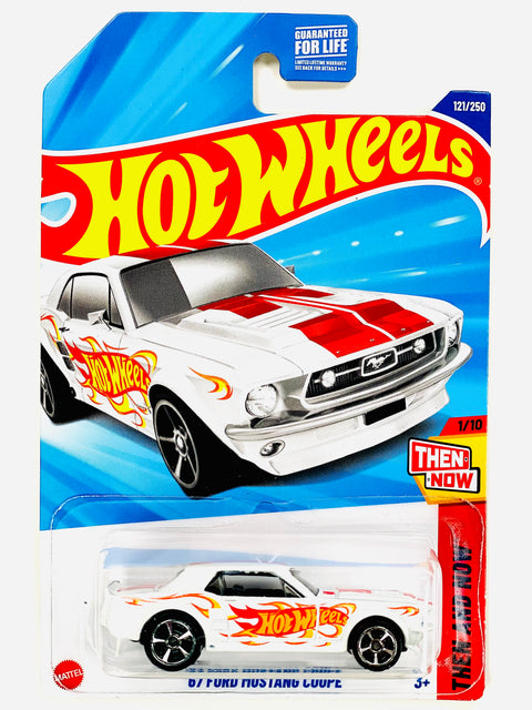 Hot Wheels Then and Now '67 Ford Mustang Coupe - Damaged Card