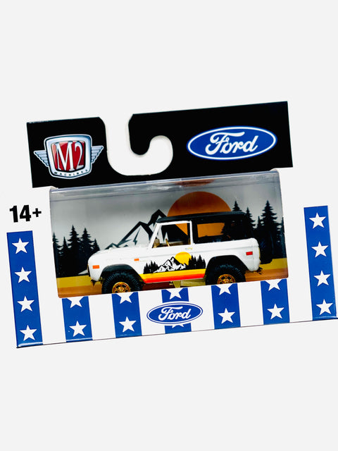 M2 Machines Auto-thentics 1976 Ford Bronco Chase