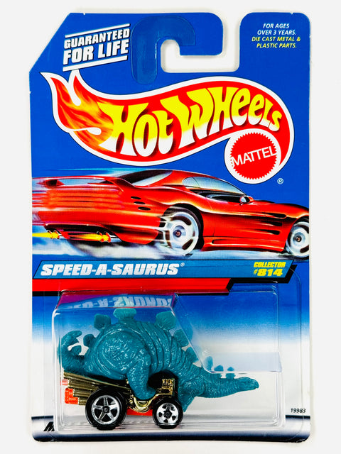 Hot Wheels 1998 Collectors Speed-A-Saurus - Damaged Card