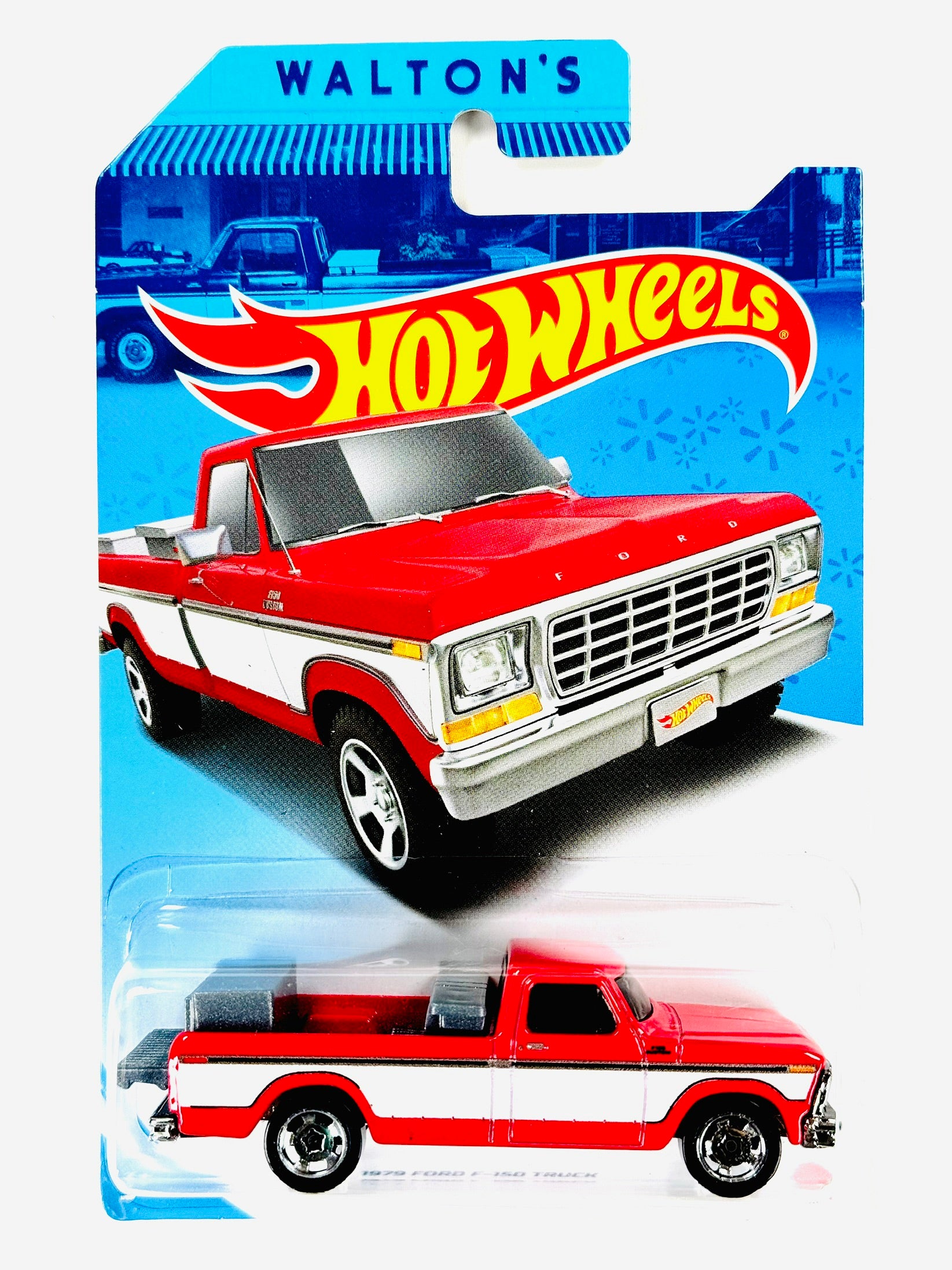 Hot Wheels Walmart Exclusive Walton's 1979 Ford F-150 Truck - Damaged ...