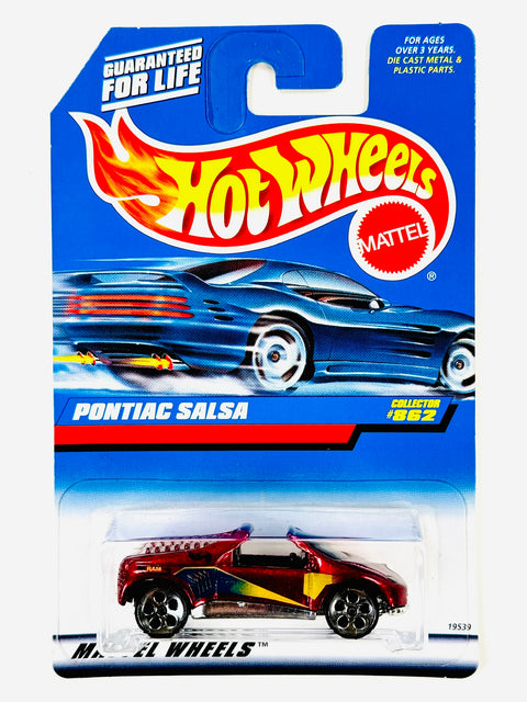 Hot Wheels 1998 Collectors Series Pontiac Salsa - Damaged Card