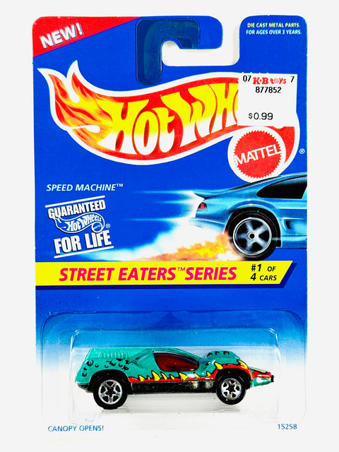 Hot Wheels Street Eaters Series Speed Machine - Damaged Card/Blister