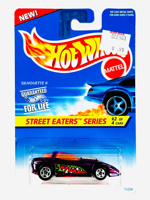Hot Wheels Street Eaters Series Silhouette II - Damaged Card